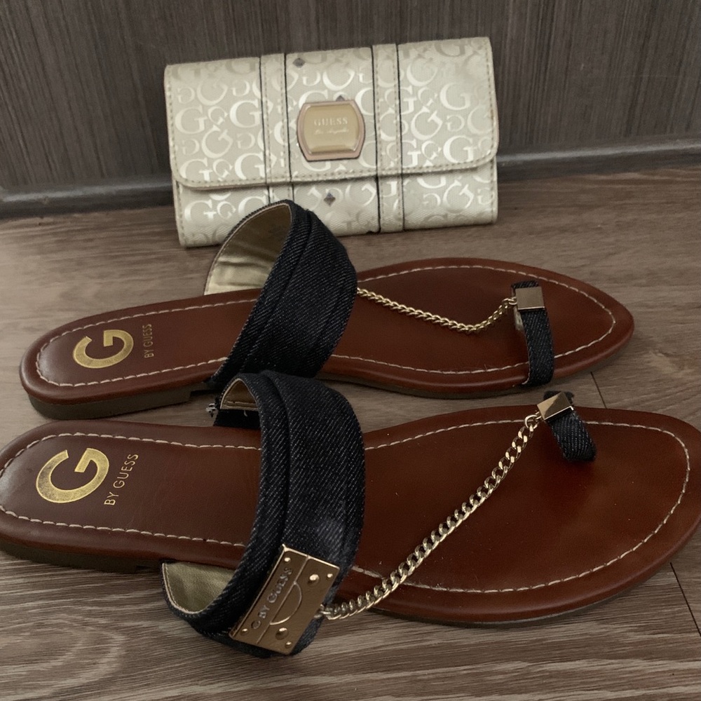 Guess Sandals & Wallet